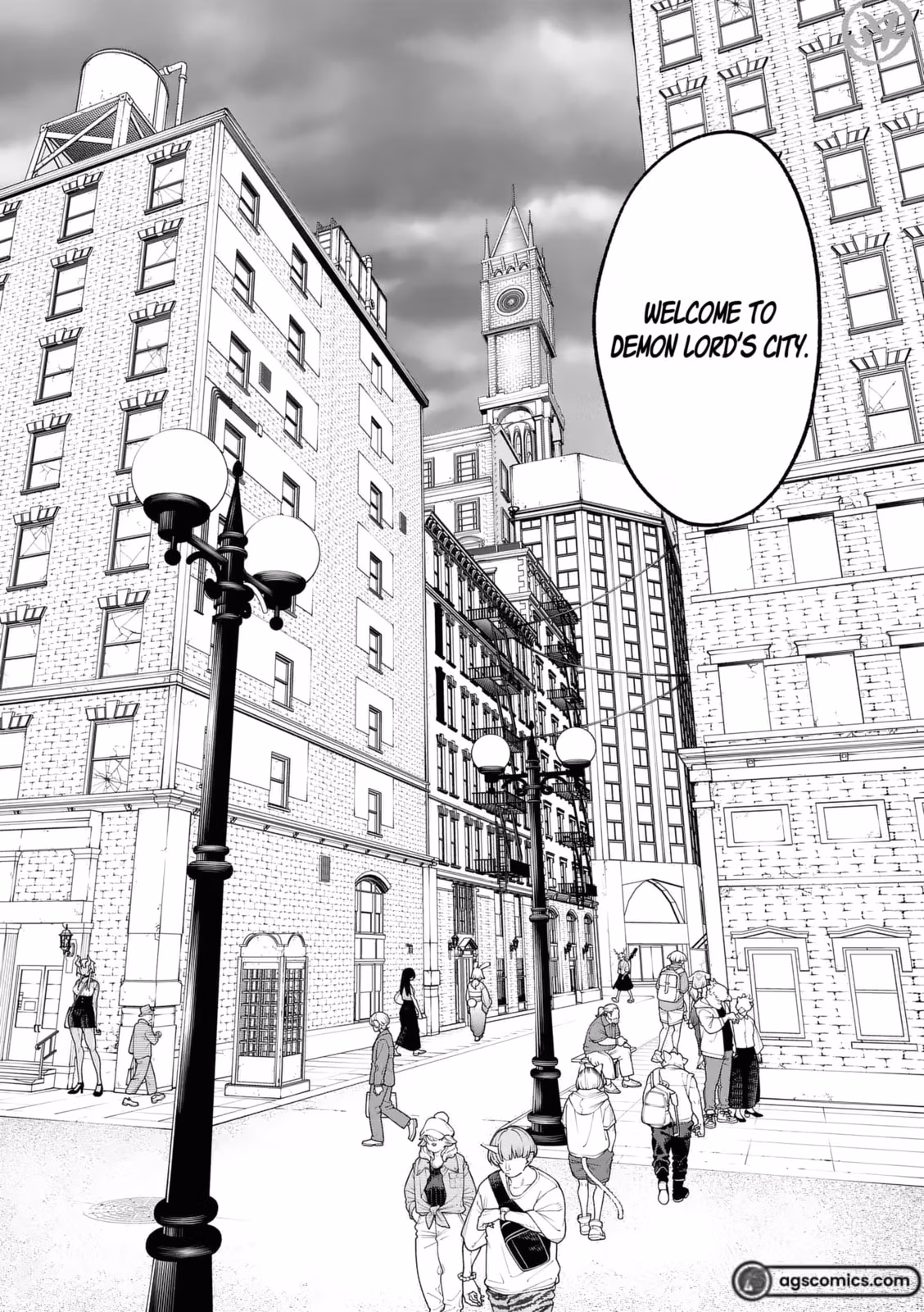 Read Maou Toshi @comic chapter 1 image 34 on Lezhin
