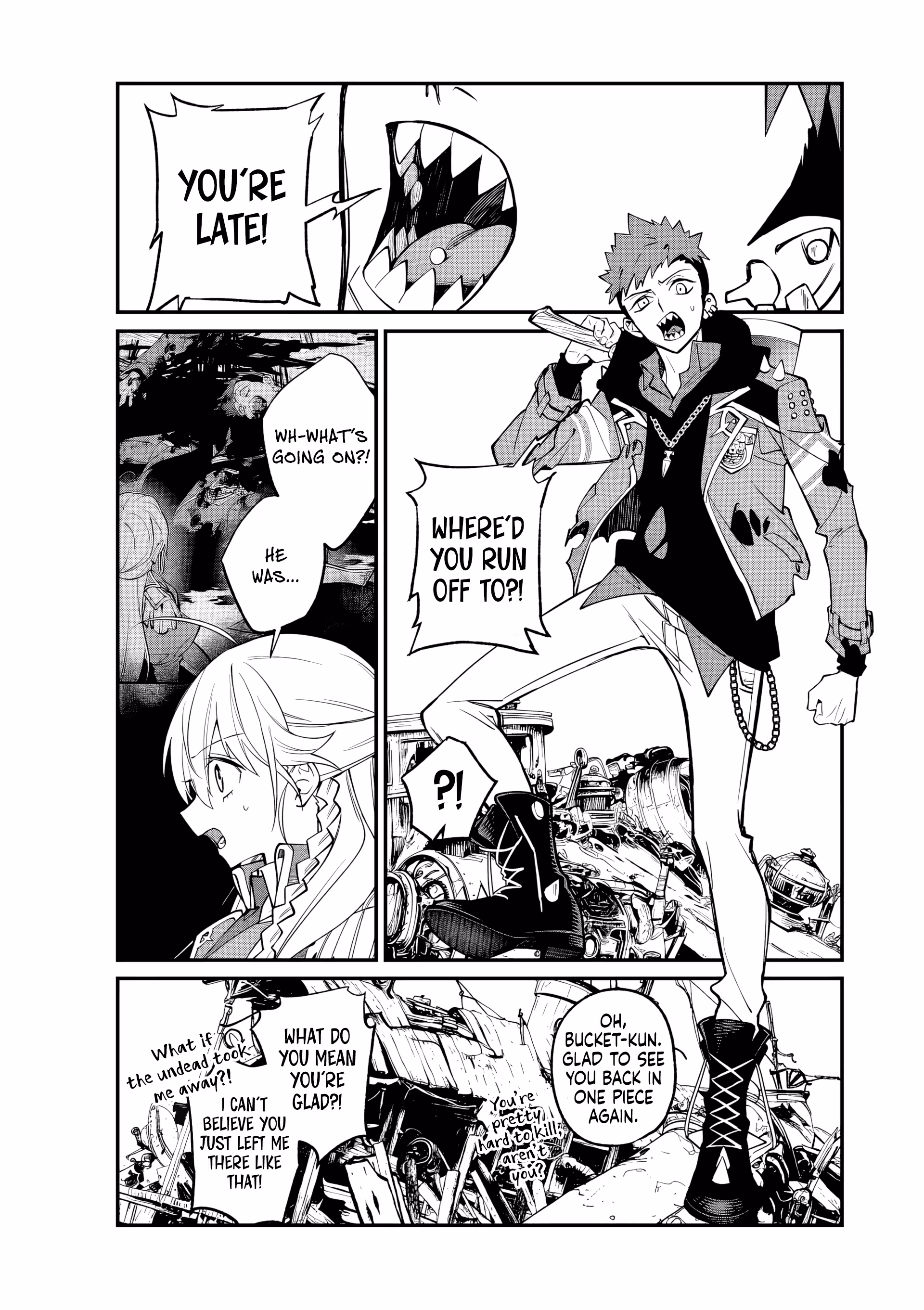 Read Maou Toshi @comic chapter 4 image 2 on Lezhin