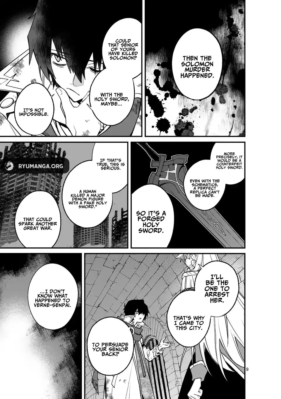 Read Maou Toshi chapter 11 image 8 on Lezhin