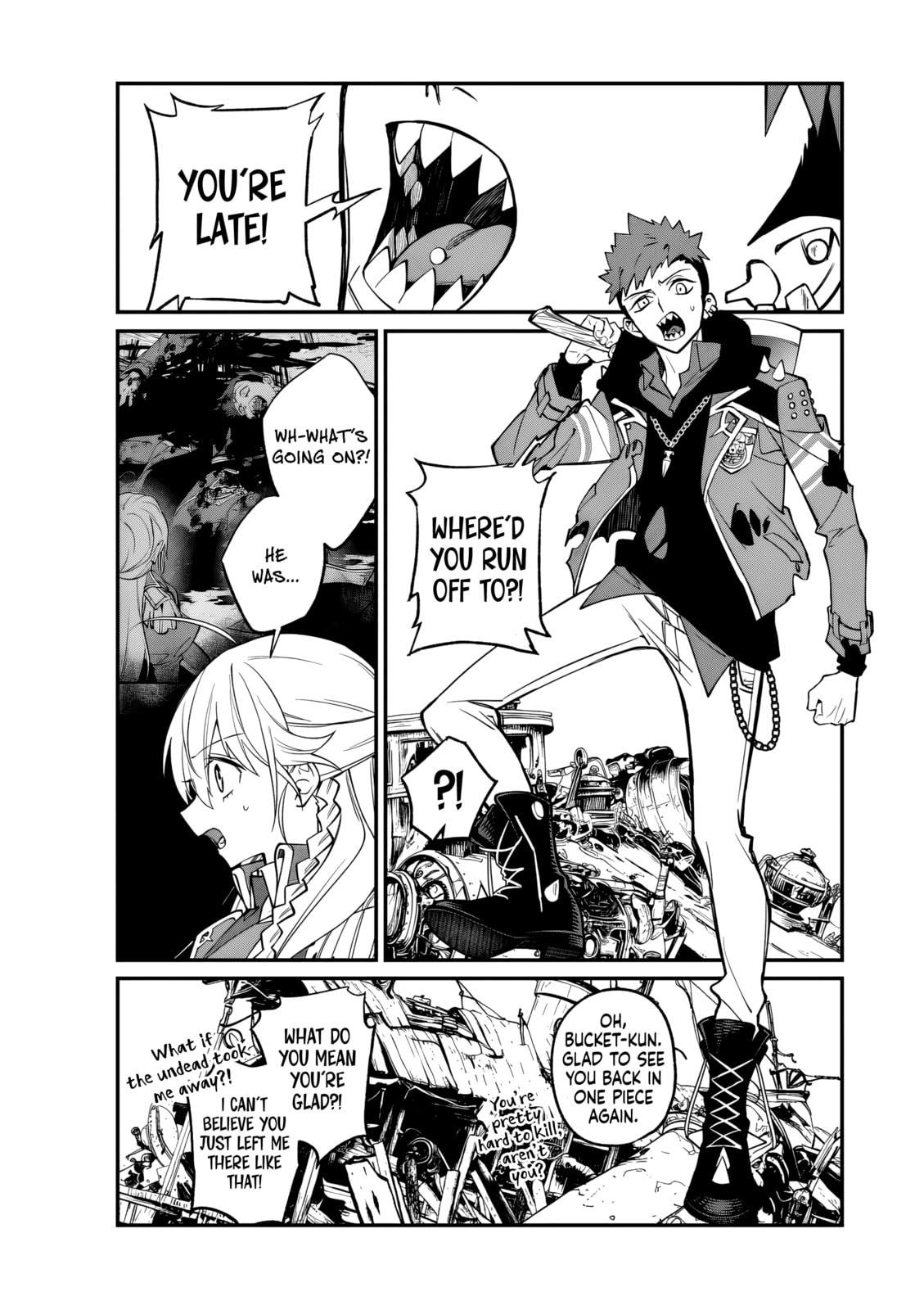Read Maou Toshi chapter 4 image 2 on Lezhin