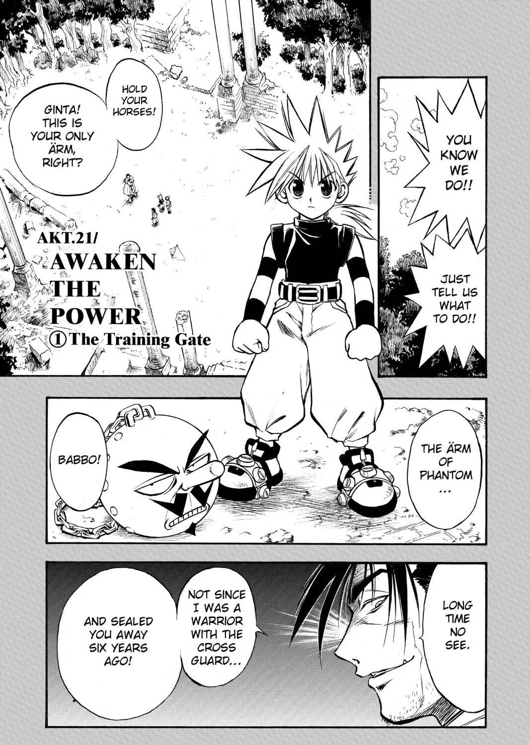 Read MÄR chapter 21 image 0 on Lezhin