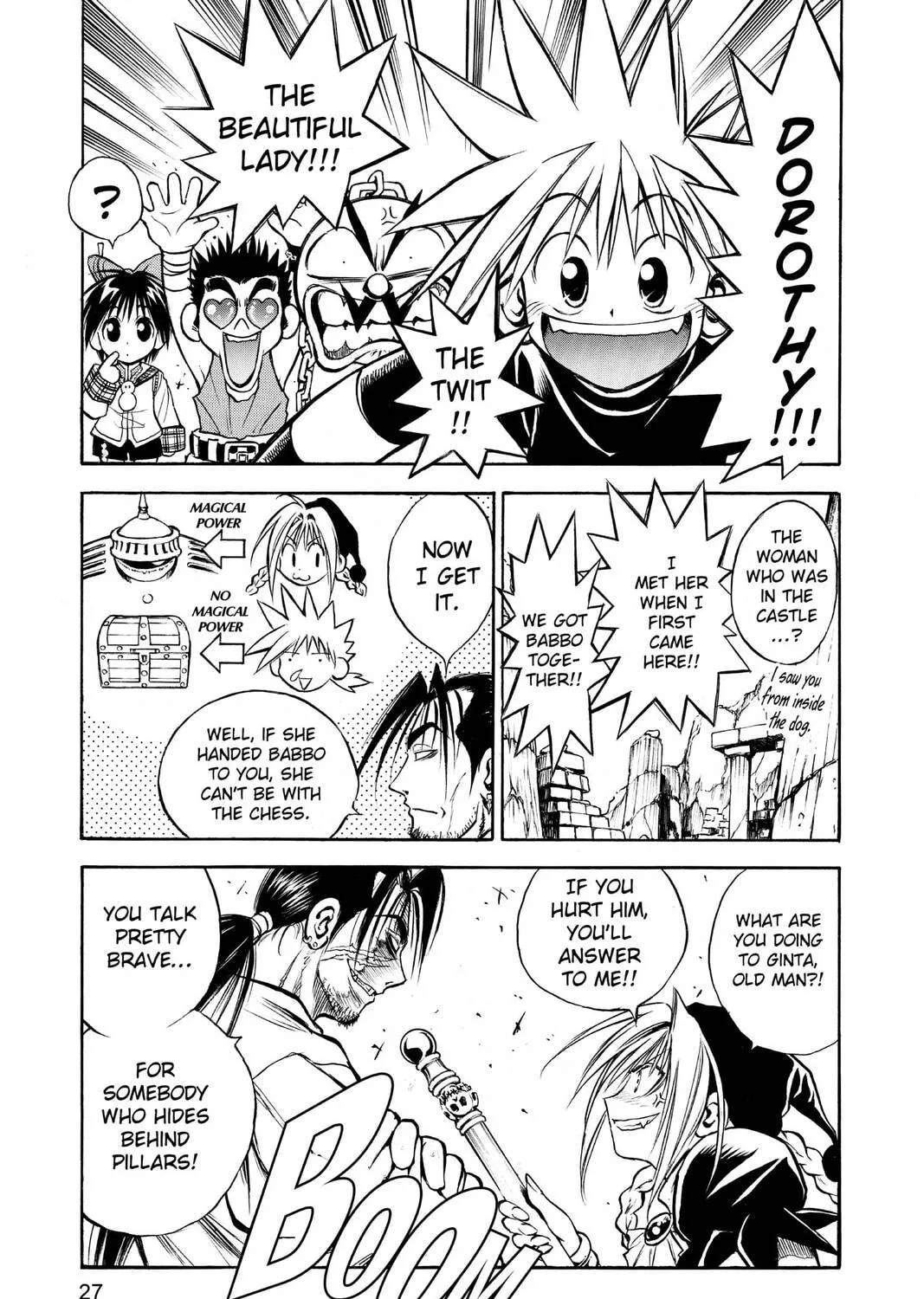 Read MÄR chapter 21 image 8 on Lezhin