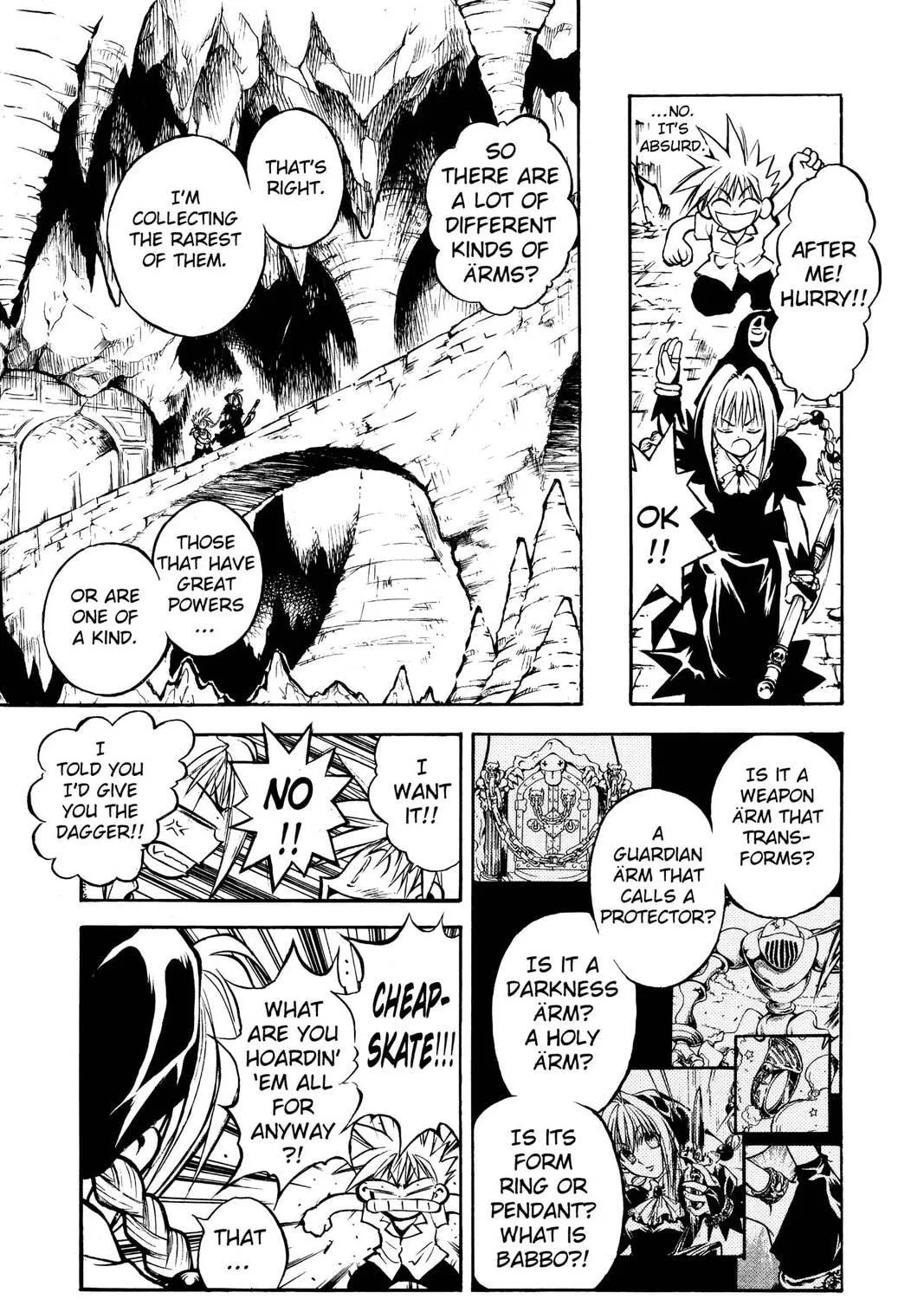 Read MÄR chapter 3 image 8 on Lezhin