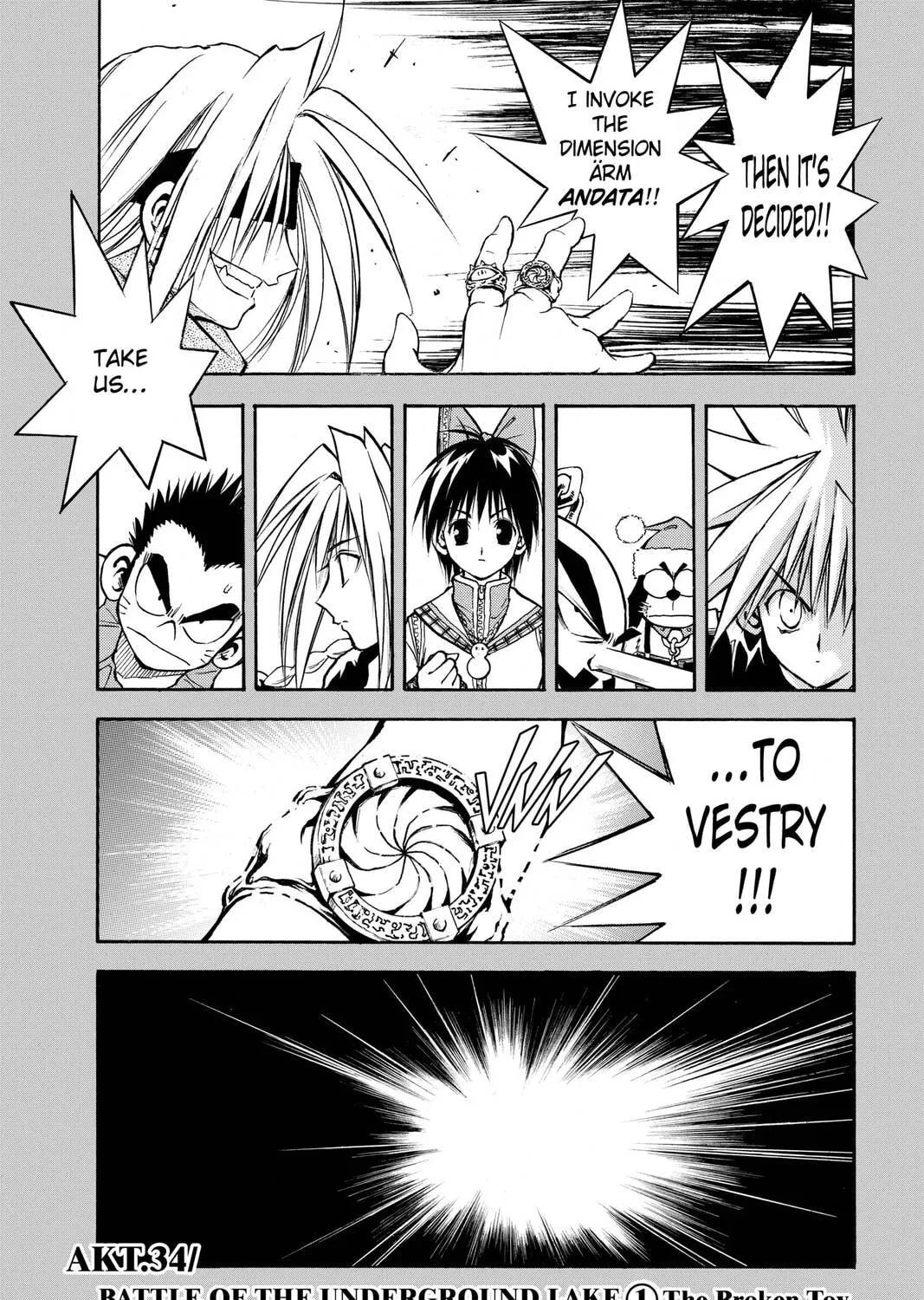 Read MÄR chapter 33 image 32 on Lezhin