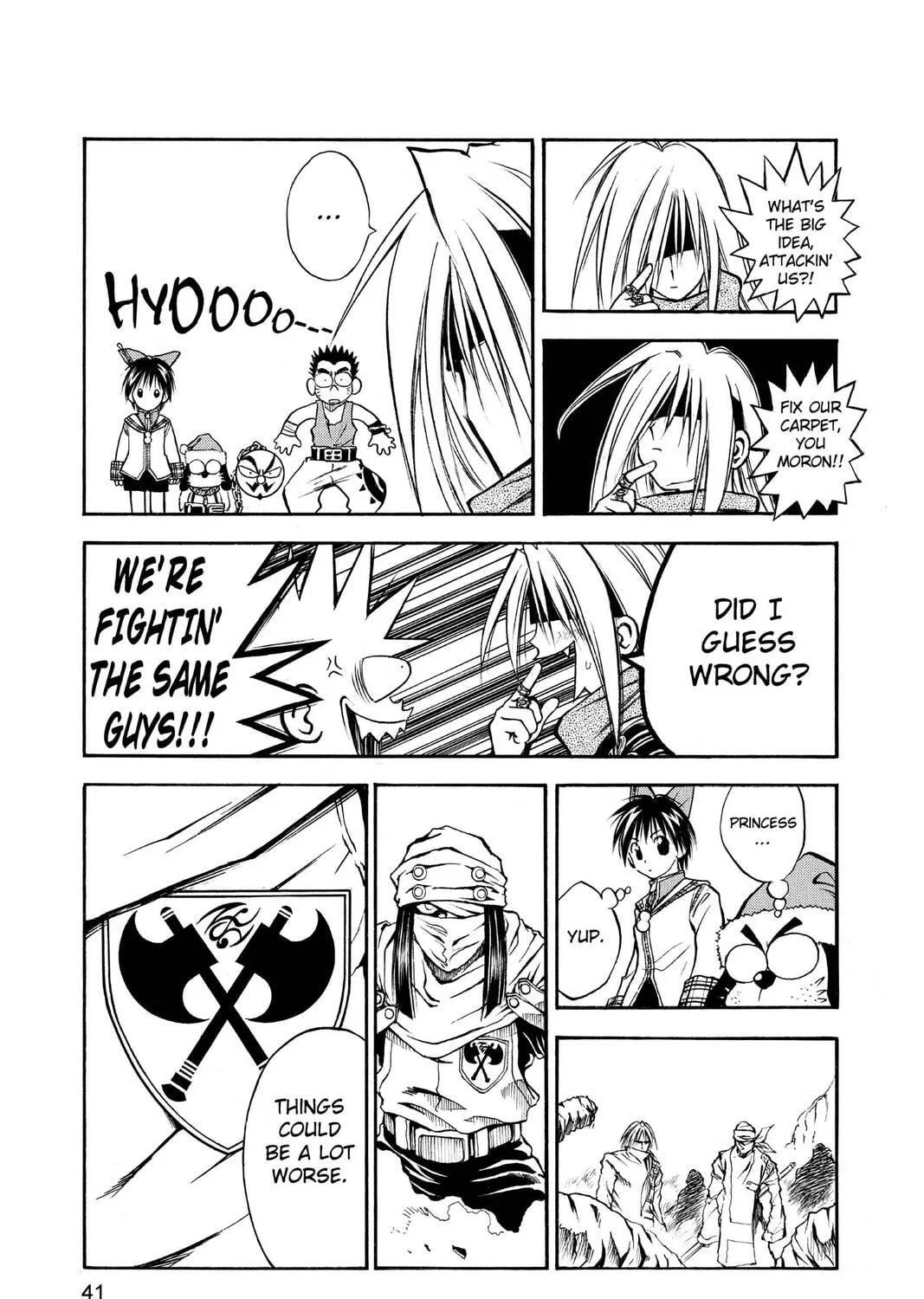 Read MÄR chapter 33 image 4 on Lezhin