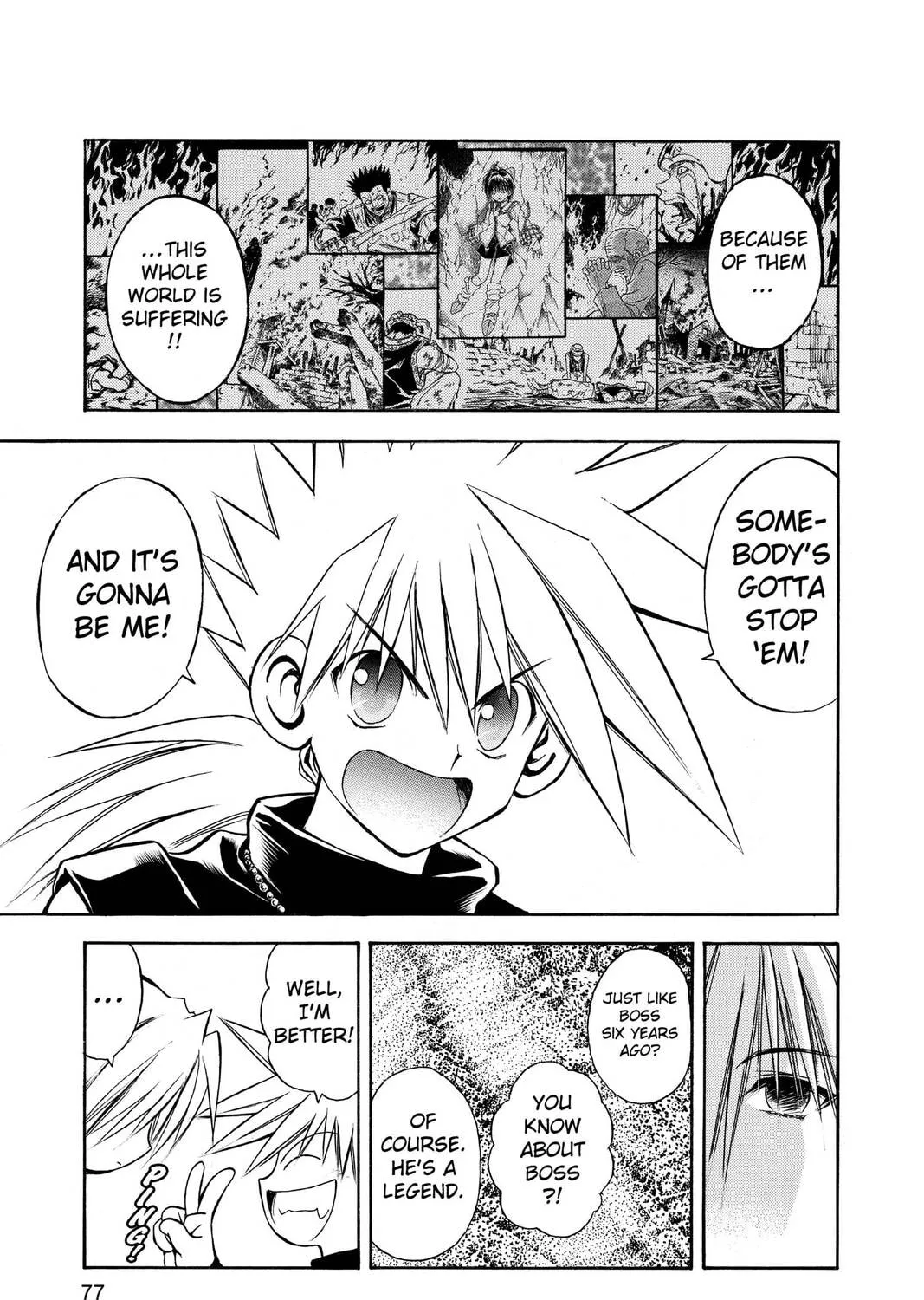 Read MÄR chapter 35 image 12 on Lezhin
