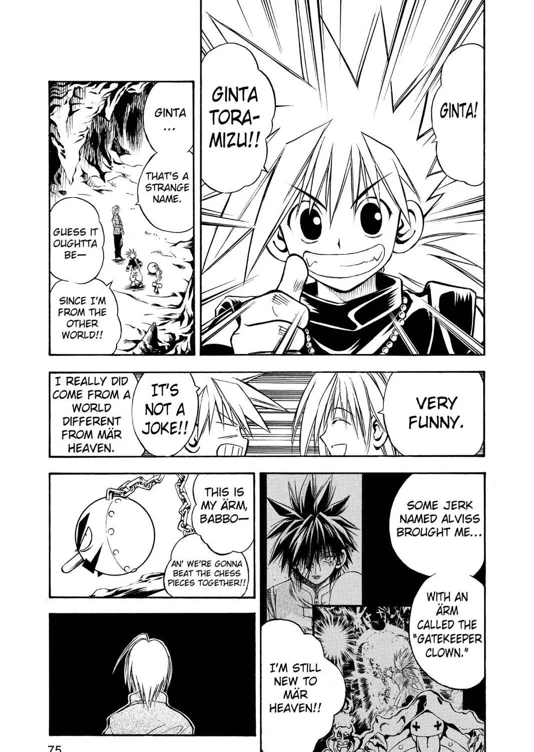 Read MÄR chapter 35 image 8 on Lezhin