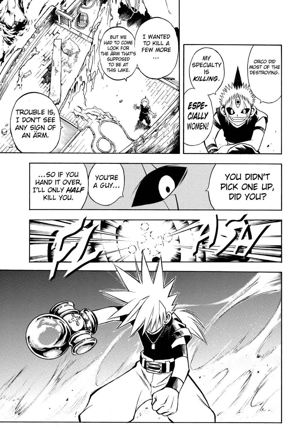 Read MÄR chapter 37 image 8 on Lezhin