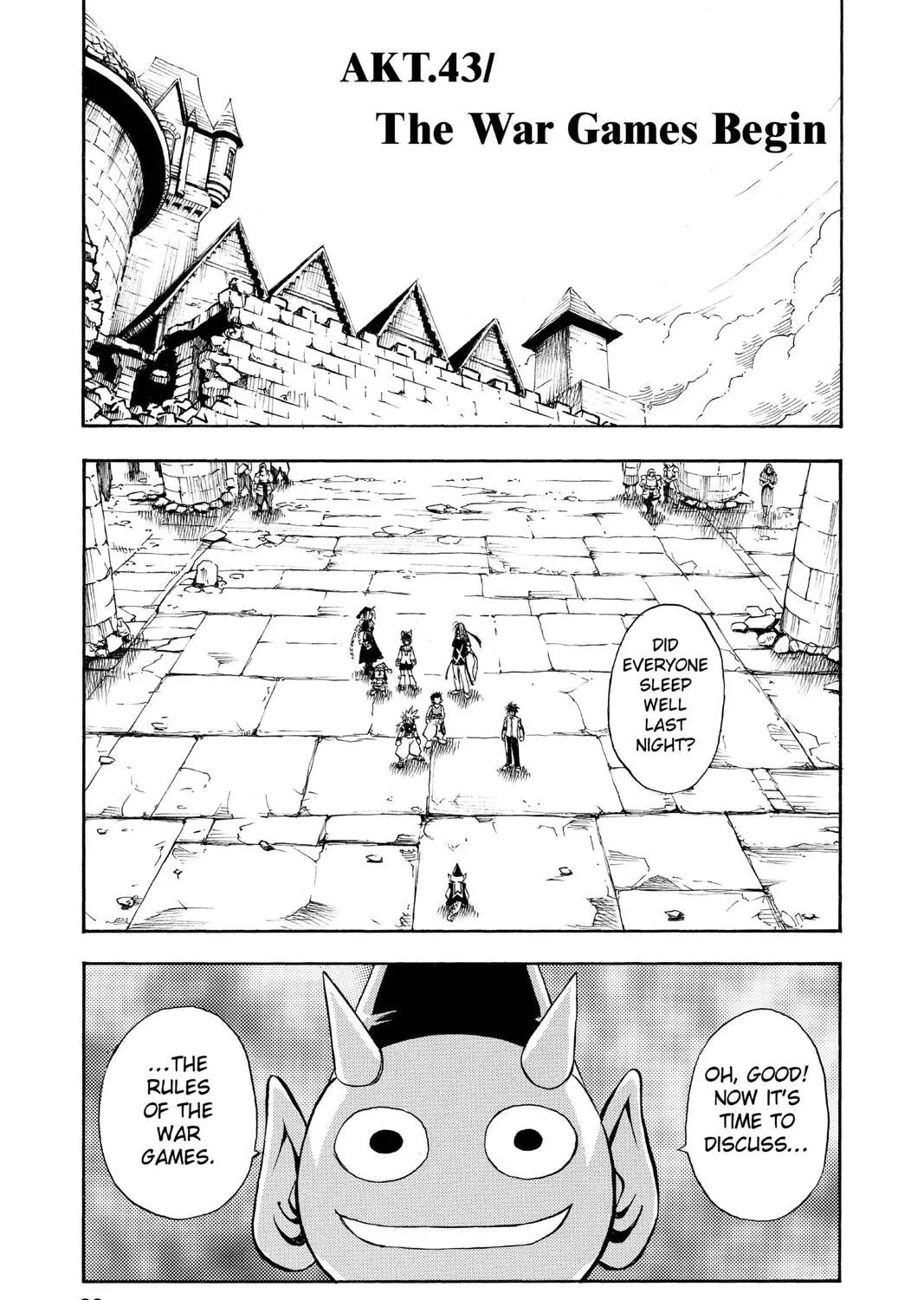 Read MÄR chapter 43 image 0 on Lezhin