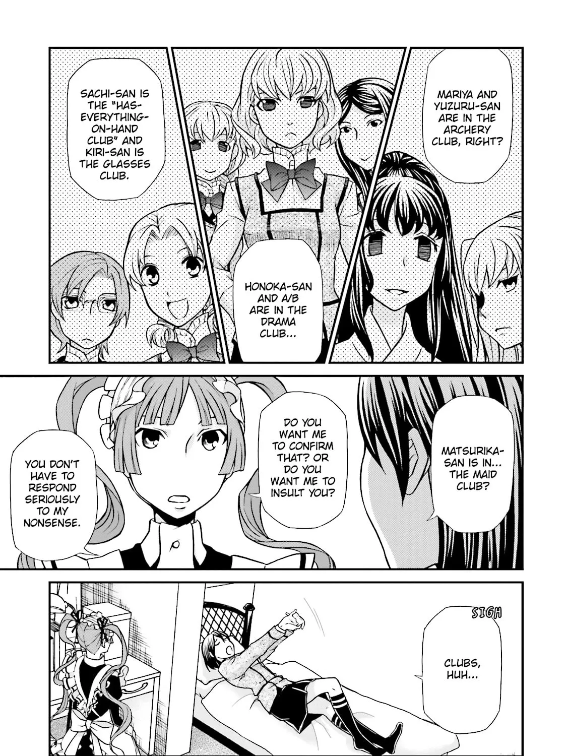 Read Maria Holic chapter 66.2 image 8 on Lezhin