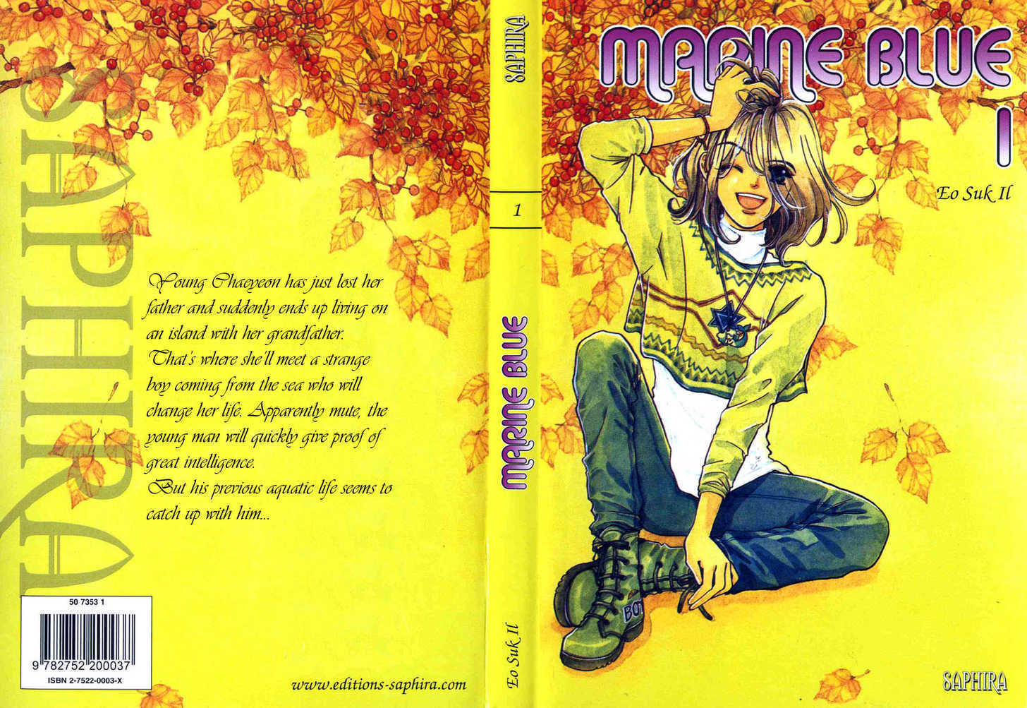 Read Marine Blue chapter 1 image 1 on Lezhin