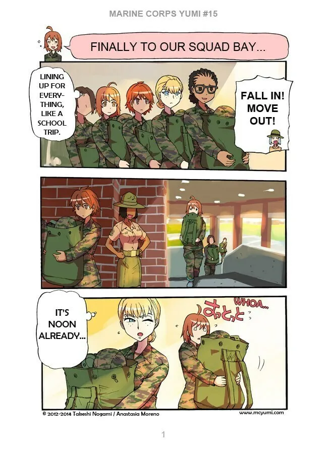 Marine Corps Yumi (Colored) Chapter 15 page 1 - 