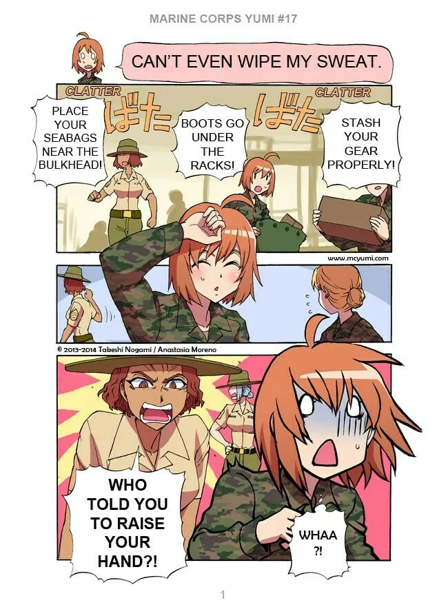 Marine Corps Yumi (Colored) Chapter 17 page 1 - 
