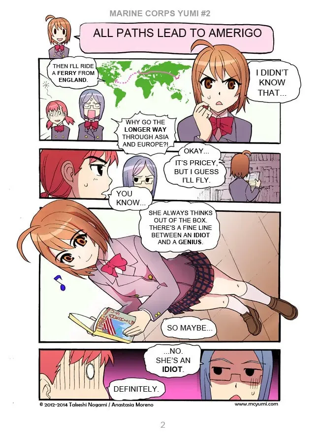 Read Marine Corps Yumi (Colored) chapter 2.2 image 1 on Lezhin