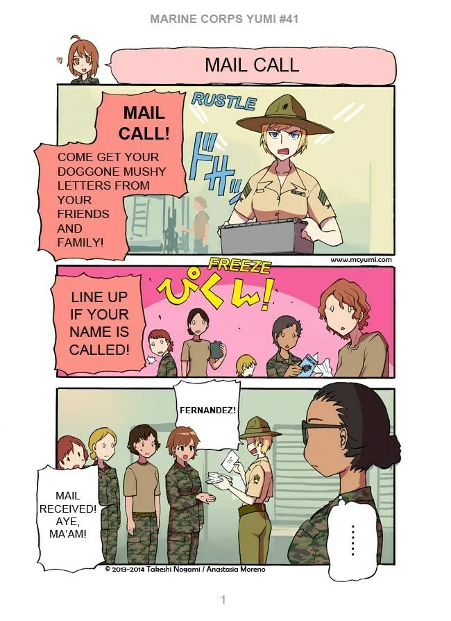 Marine Corps Yumi (Colored) Chapter 41 page 1 - 