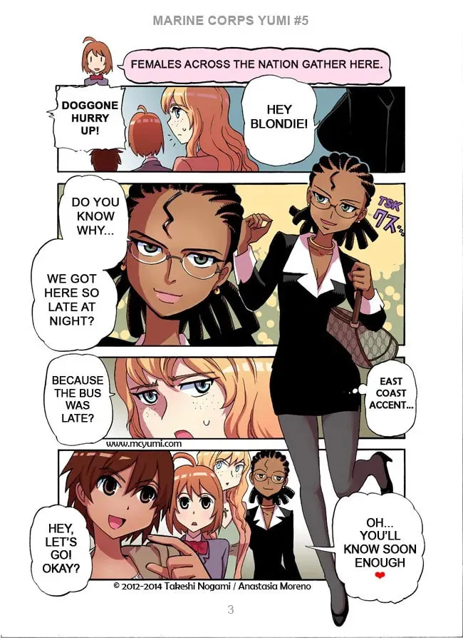 Read Marine Corps Yumi (Colored) chapter 5.2 image 2 on Lezhin