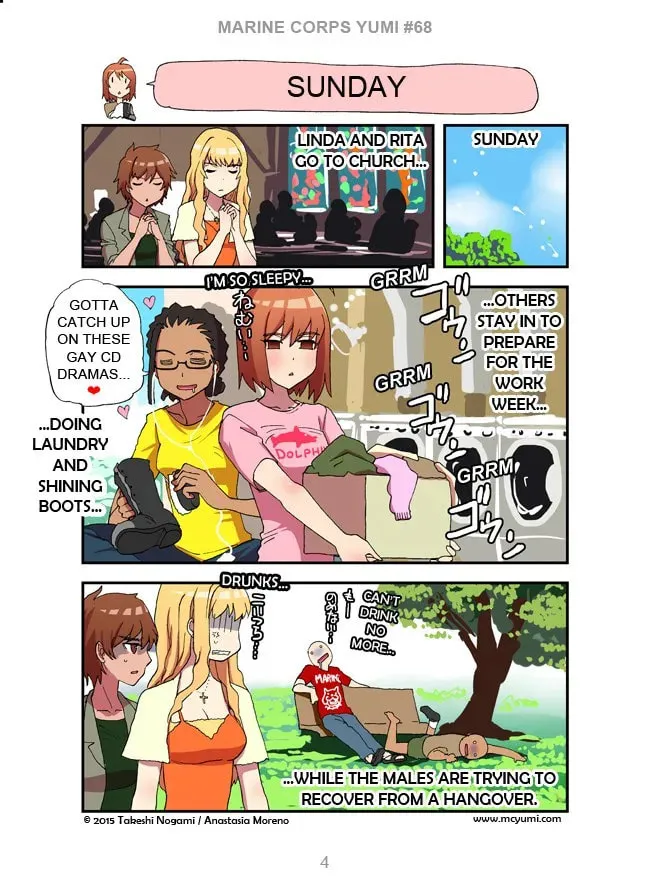 Marine Corps Yumi (Colored) Chapter 68.2 page 4 - 