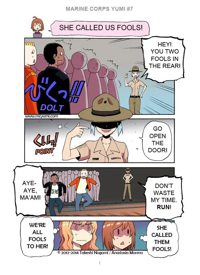 Marine Corps Yumi (Colored) Chapter 7.2 page 1 - 