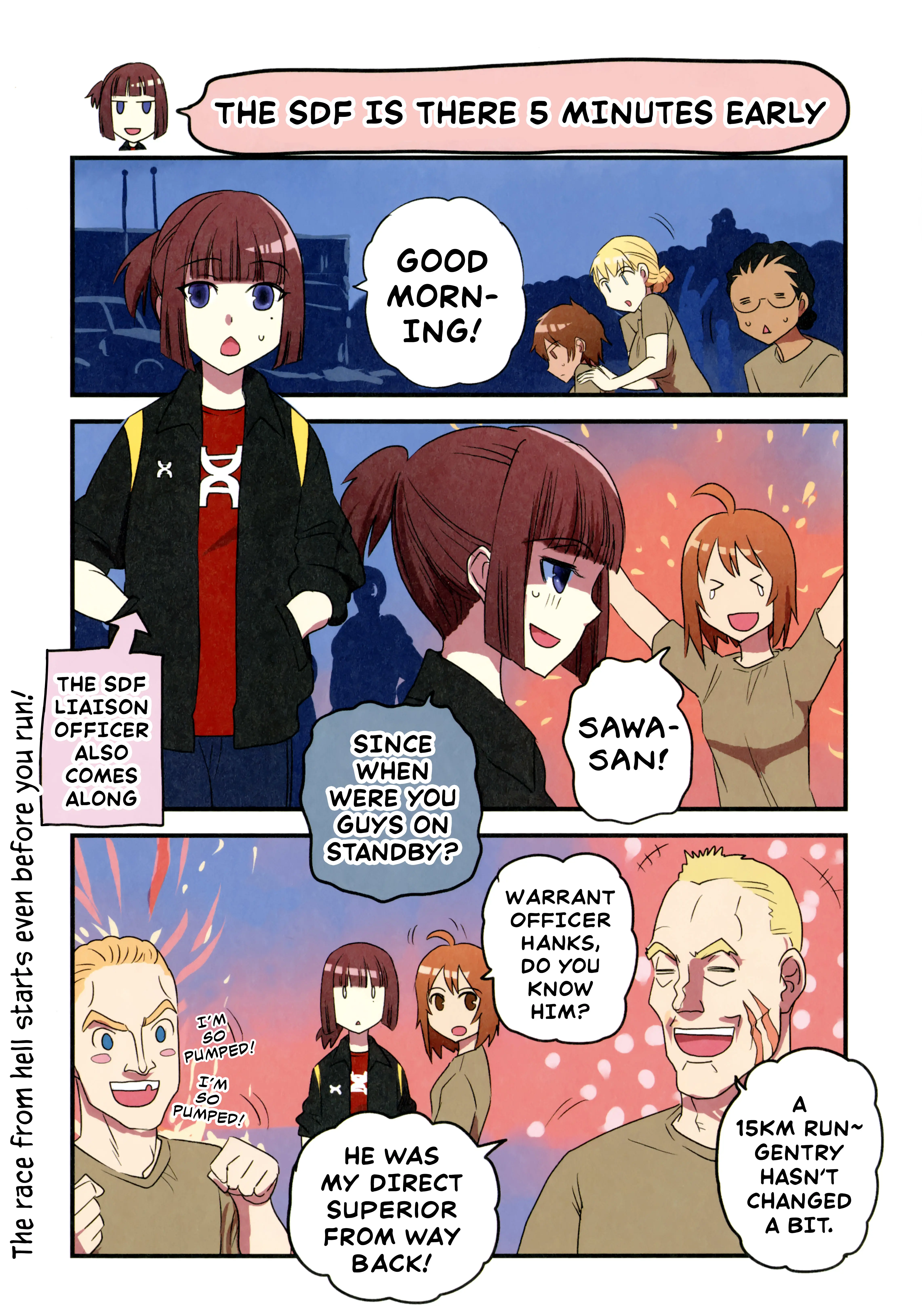 Read Marine Corps Yumi chapter 103 image 3 on Lezhin
