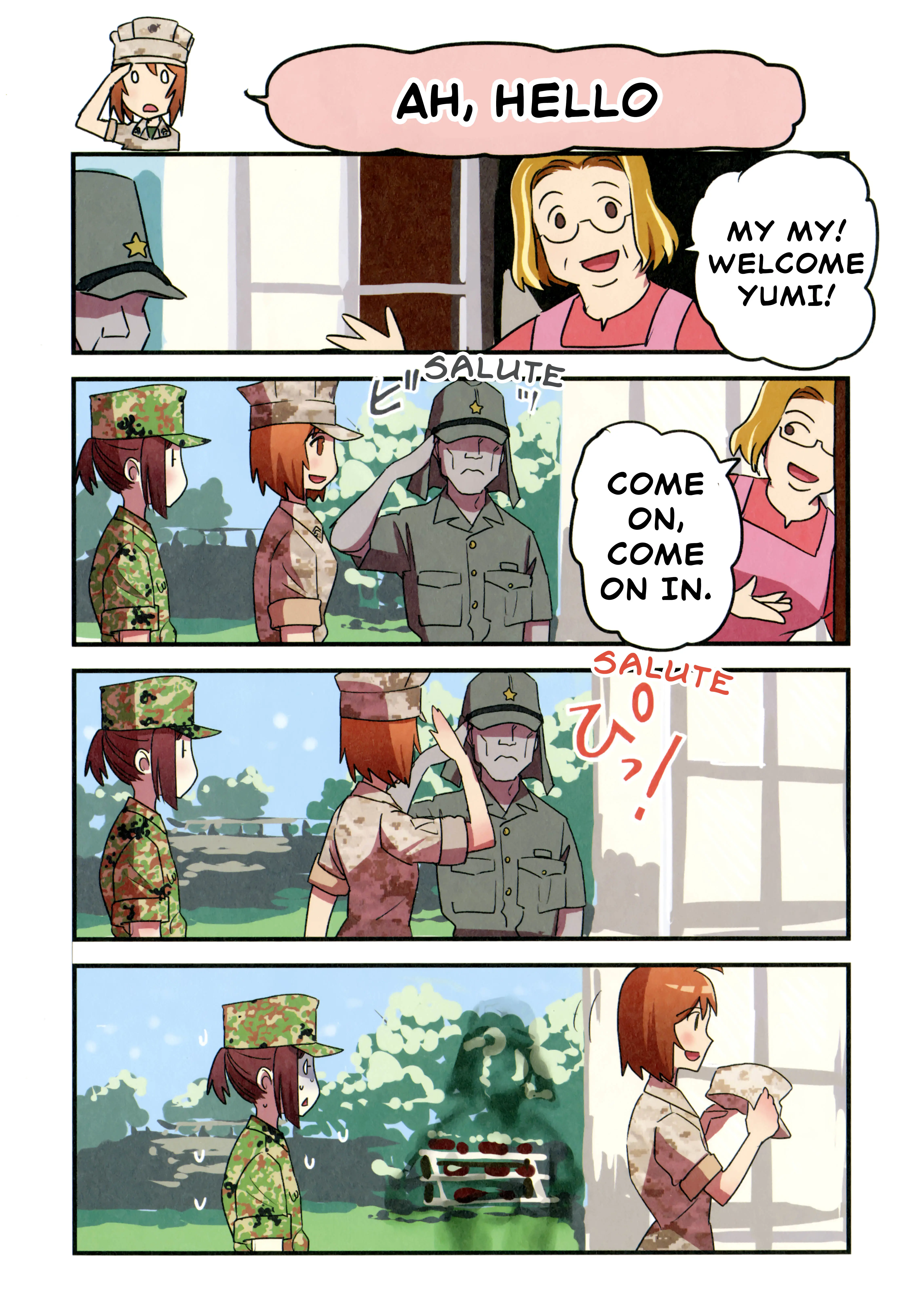 Read Marine Corps Yumi chapter 105 image 2 on Lezhin
