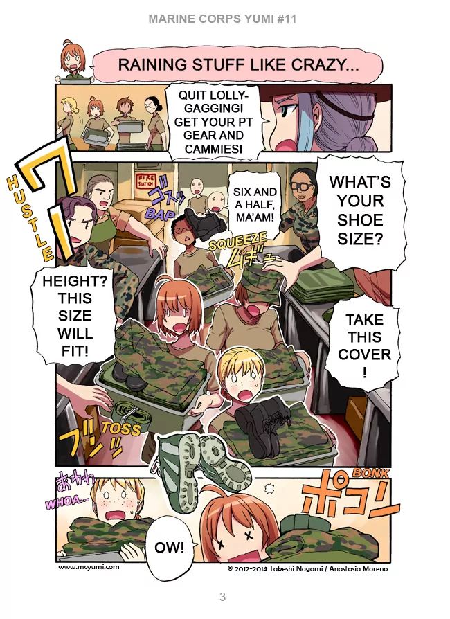 Read Marine Corps Yumi chapter 11 image 2 on Lezhin