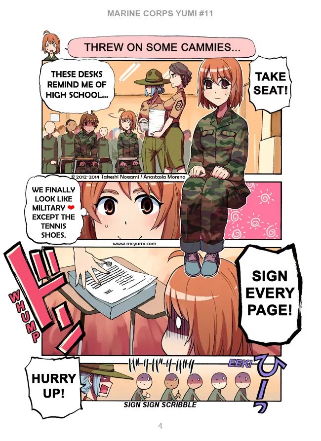 Read Marine Corps Yumi chapter 11 image 3 on Lezhin