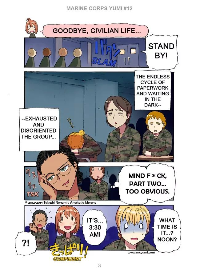 Read Marine Corps Yumi chapter 12 image 2 on Lezhin