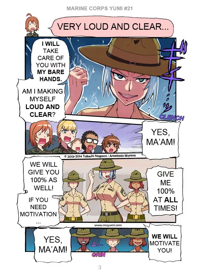 Read Marine Corps Yumi chapter 21 image 2 on Lezhin