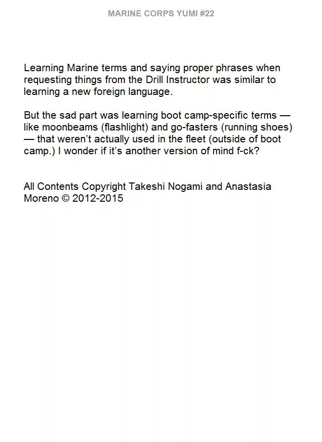 Read Marine Corps Yumi chapter 22 image 4 on Lezhin