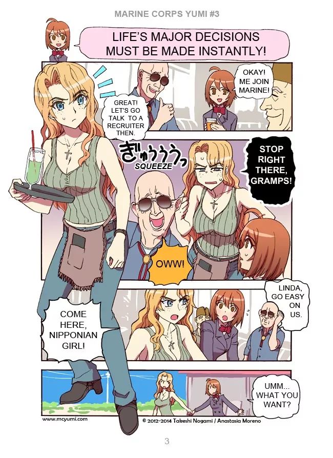 Read Marine Corps Yumi chapter 3 image 1 on Lezhin