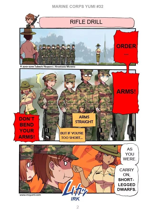Read Marine Corps Yumi chapter 32 image 1 on Lezhin