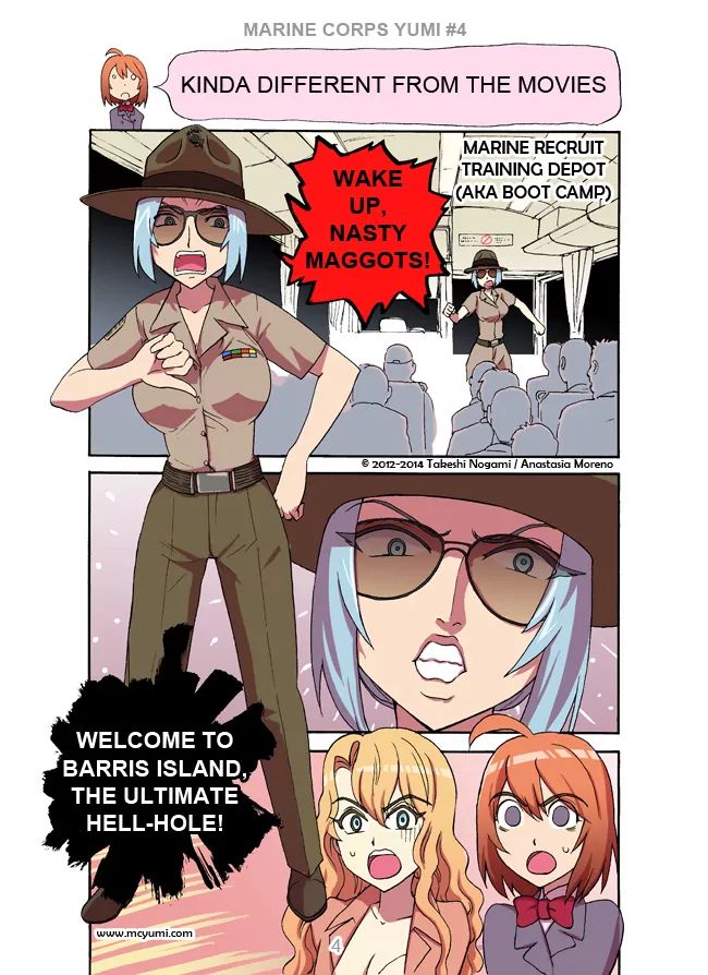 Read Marine Corps Yumi chapter 4 image 3 on Lezhin