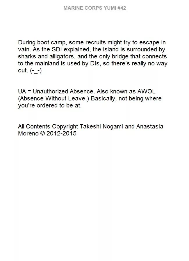 Read Marine Corps Yumi chapter 42 image 4 on Lezhin