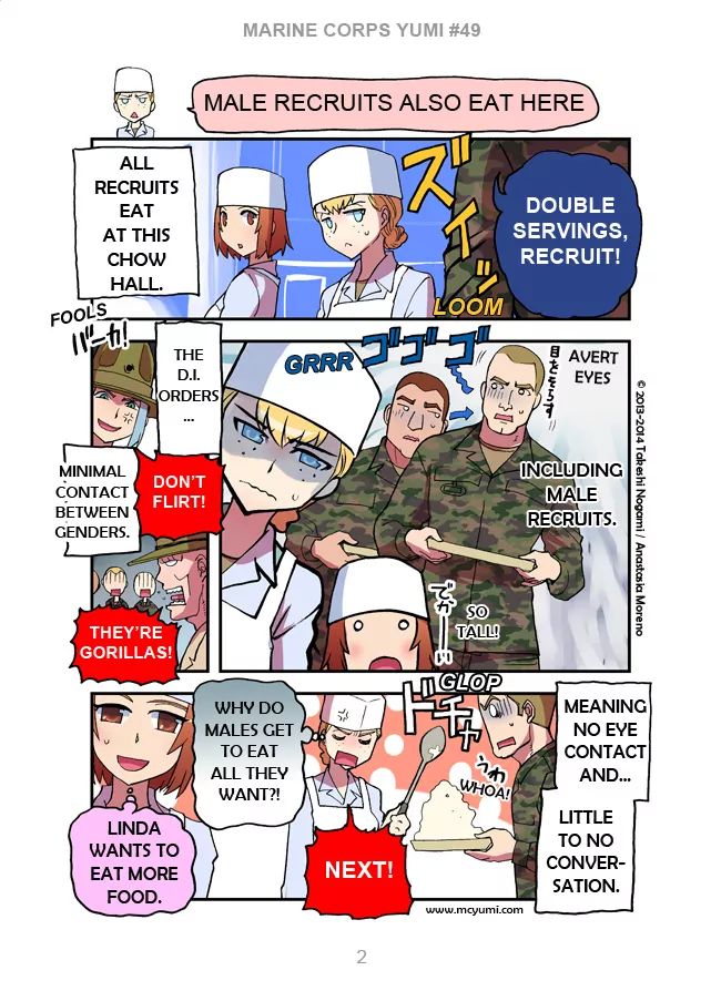Read Marine Corps Yumi chapter 49 image 1 on Lezhin