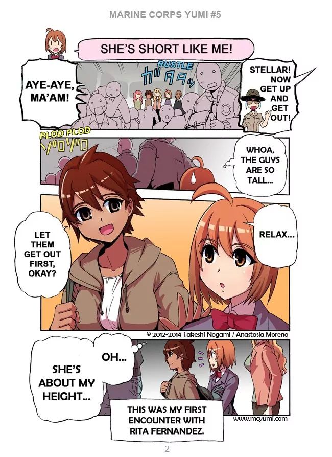 Read Marine Corps Yumi chapter 5 image 1 on Lezhin