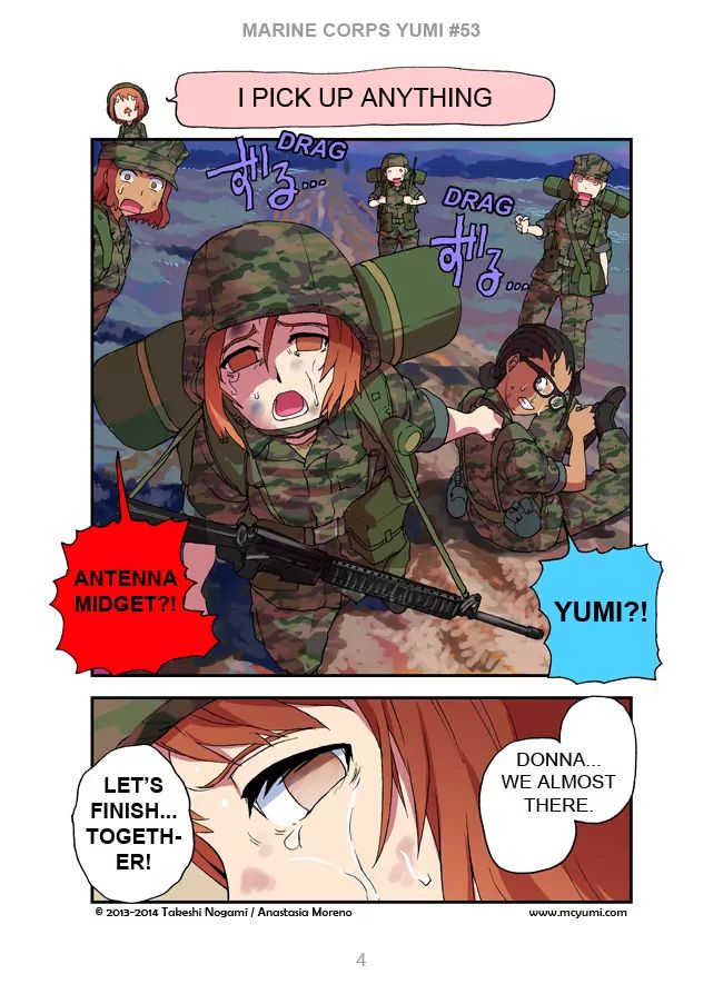 Read Marine Corps Yumi chapter 53 image 3 on Lezhin