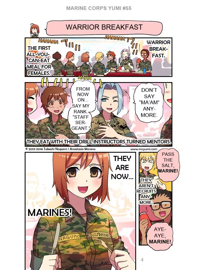 Read Marine Corps Yumi chapter 55 image 3 on Lezhin