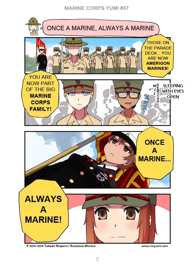 Read Marine Corps Yumi chapter 57 image 2 on Lezhin