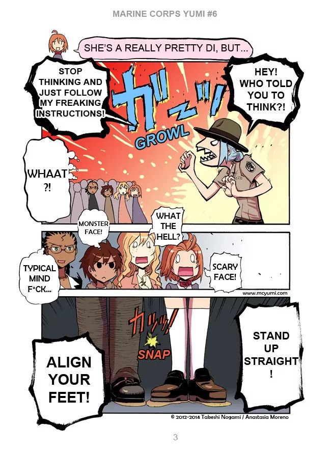 Read Marine Corps Yumi chapter 6 image 2 on Lezhin