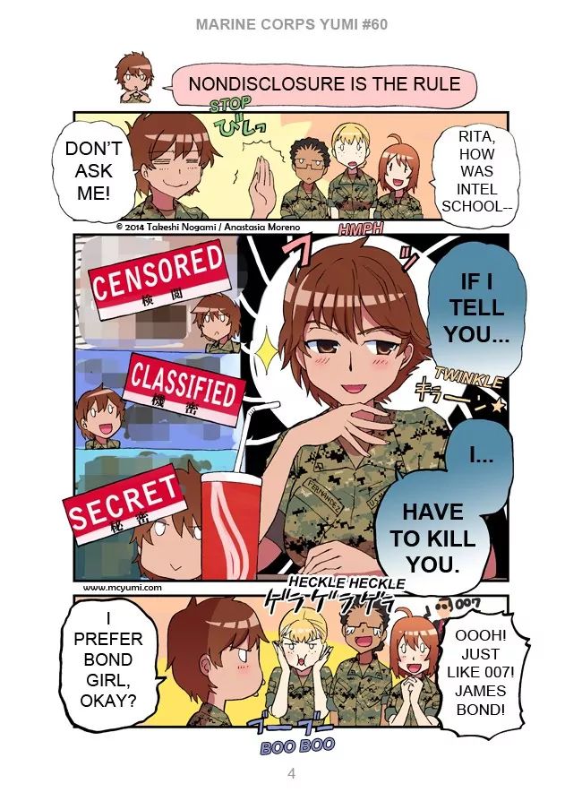 Read Marine Corps Yumi chapter 60 image 3 on Lezhin