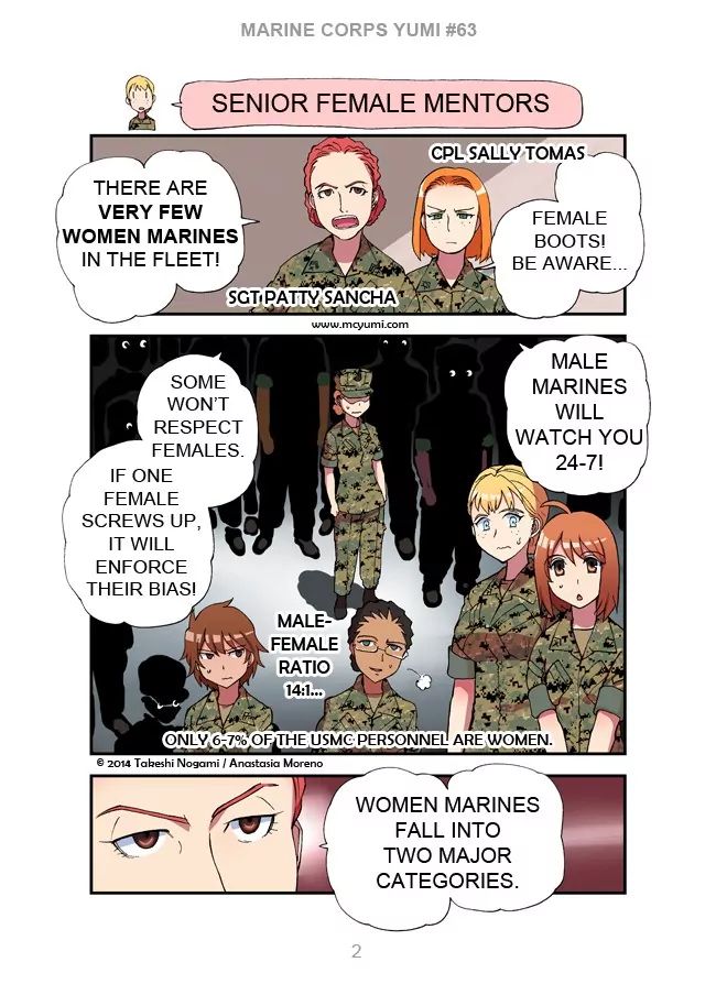 Read Marine Corps Yumi chapter 63 image 1 on Lezhin