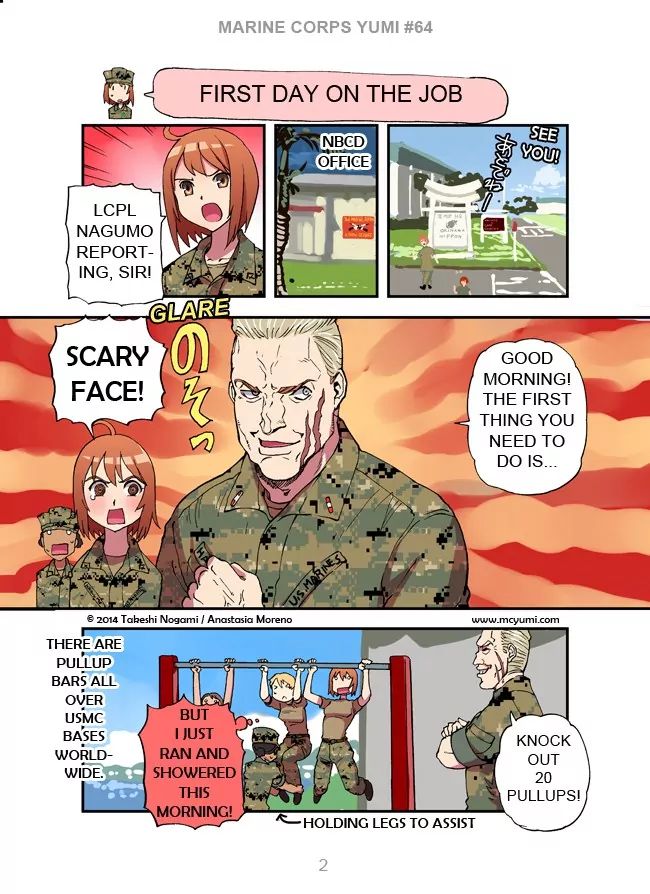 Read Marine Corps Yumi chapter 64 image 1 on Lezhin