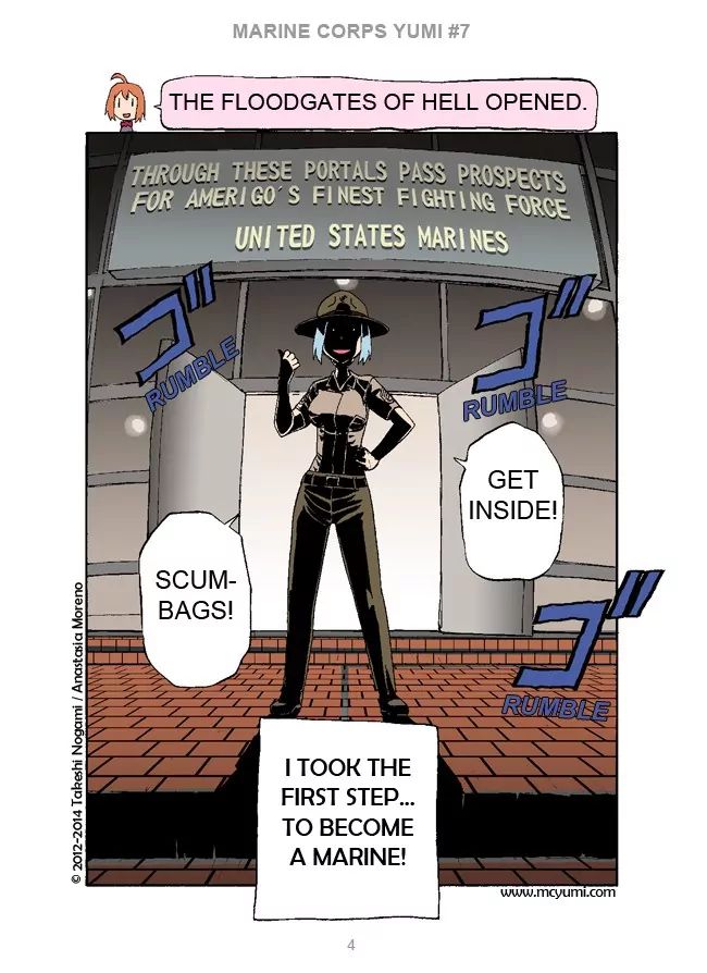 Read Marine Corps Yumi chapter 7 image 3 on Lezhin