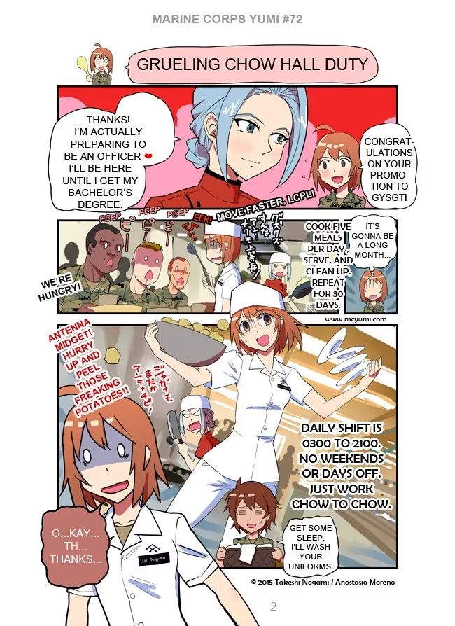 Read Marine Corps Yumi chapter 72 image 1 on Lezhin
