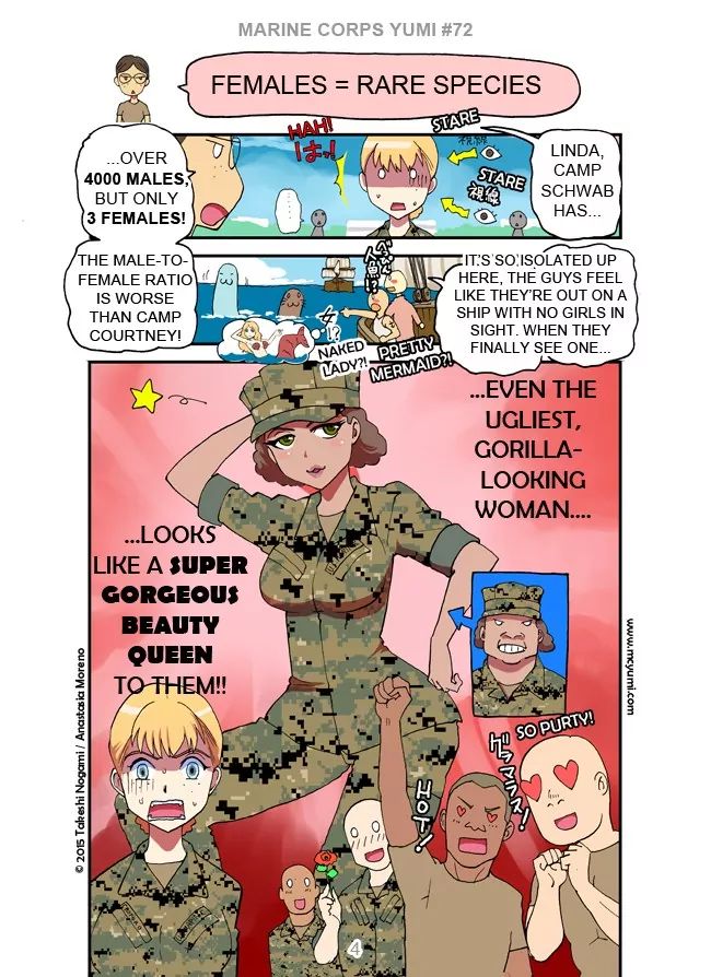 Read Marine Corps Yumi chapter 72 image 3 on Lezhin