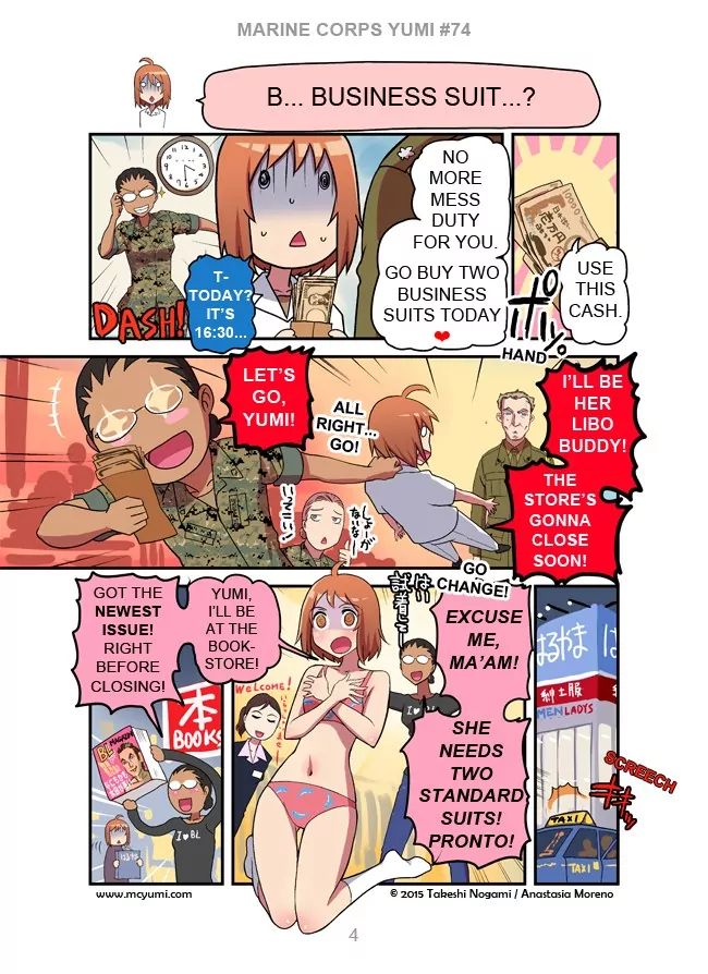 Read Marine Corps Yumi chapter 74 image 3 on Lezhin