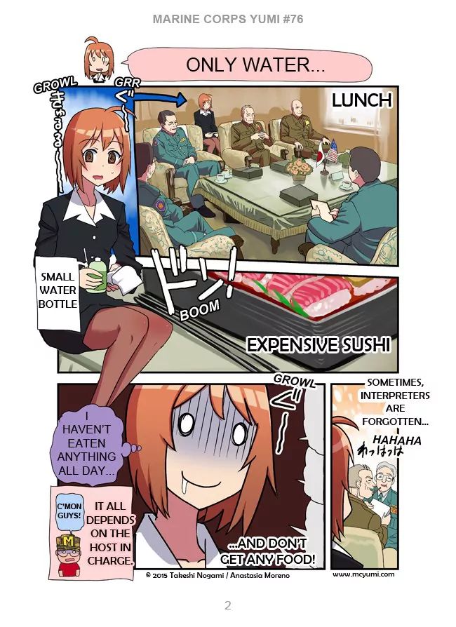 Read Marine Corps Yumi chapter 76 image 1 on Lezhin