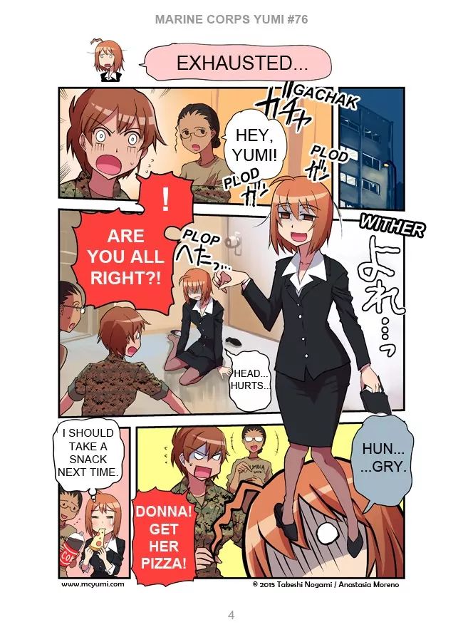 Read Marine Corps Yumi chapter 76 image 3 on Lezhin