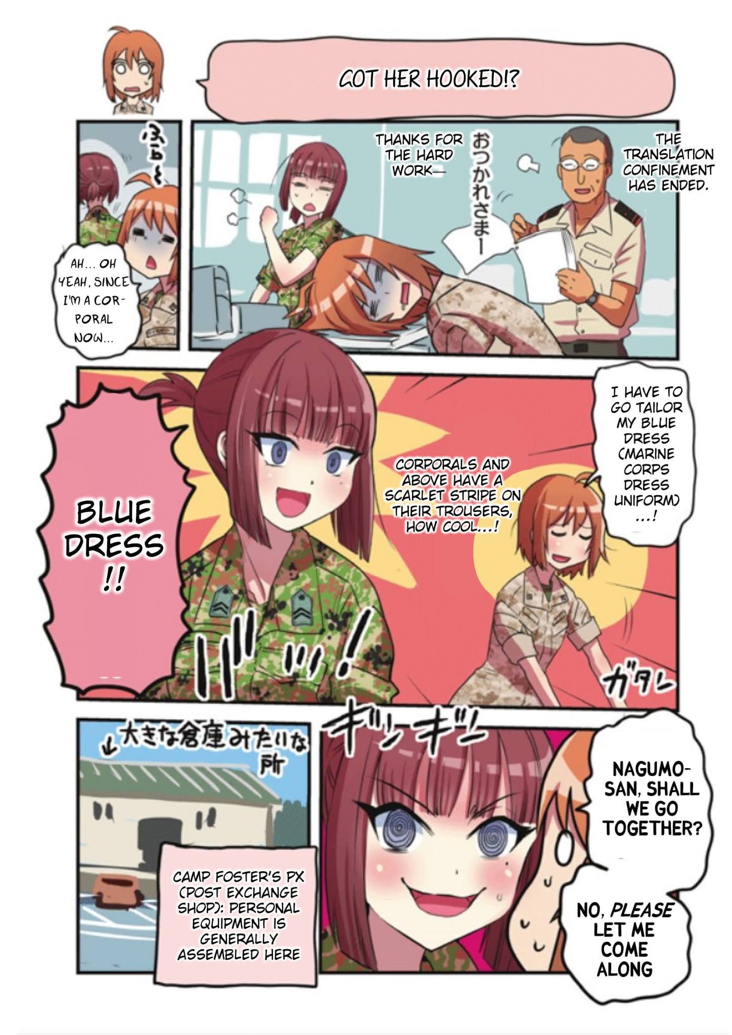 Read Marine Corps Yumi chapter 84 image 2 on Lezhin