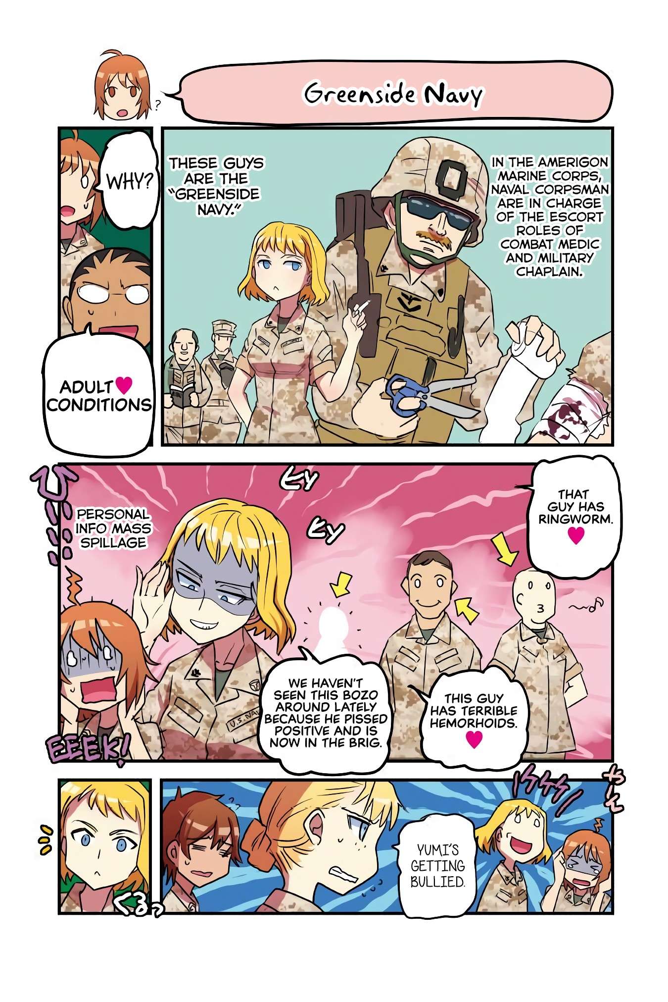 Read Marine Corps Yumi chapter 92 image 2 on Lezhin